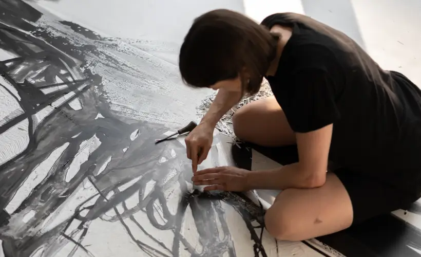 zdjęcie z wystawy Pracownia otwarta